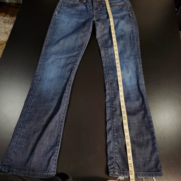 Size 2 Denim Jeans Worn Distressed - Picture 10 of 12